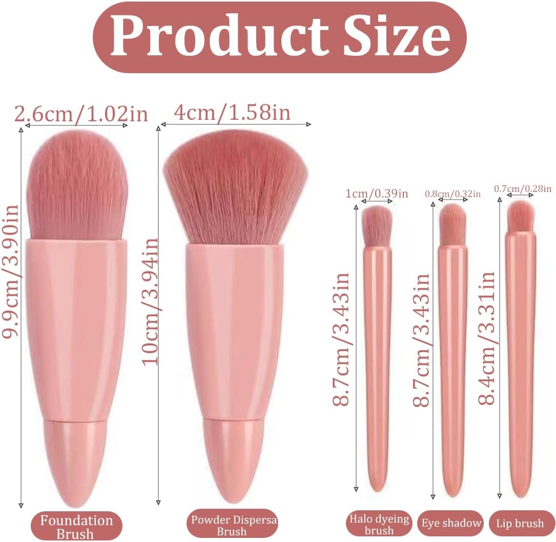 Kit de brochas para viaje