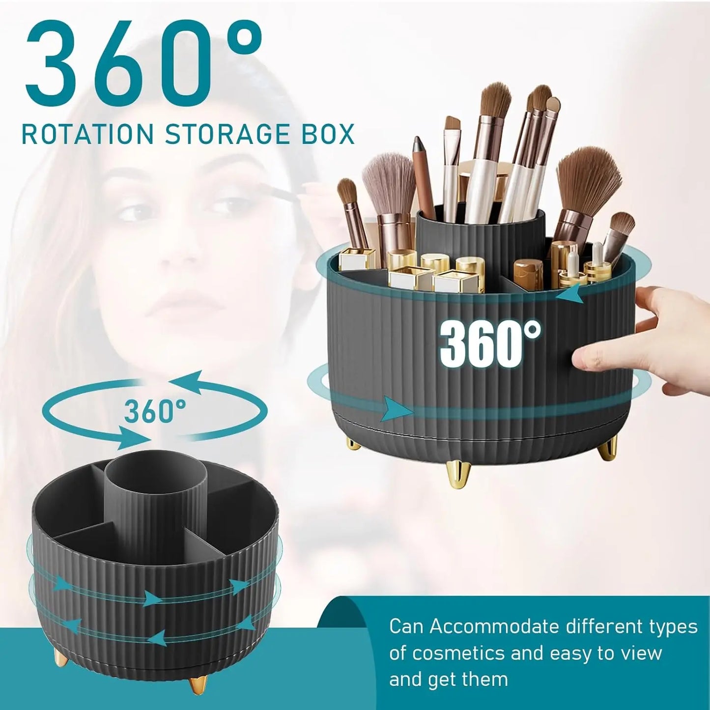 Organizador de Brochas 360º