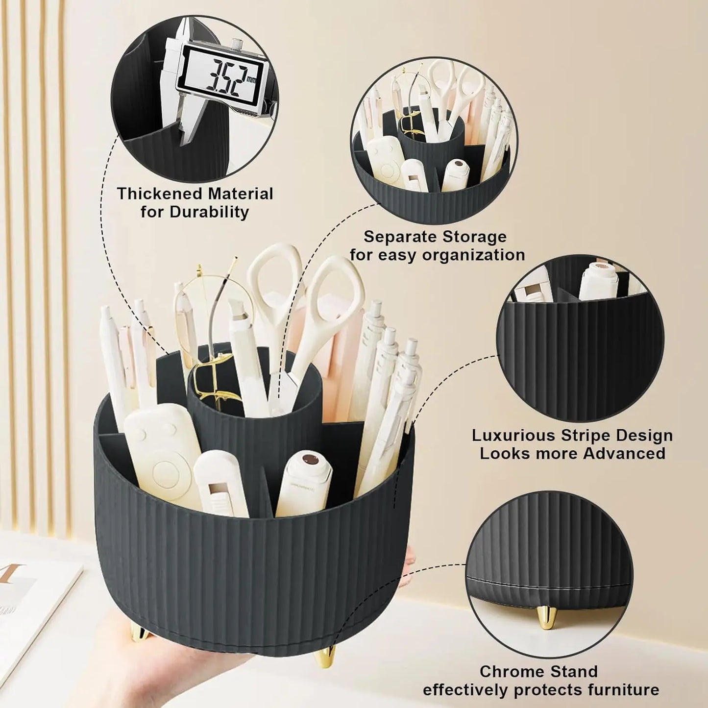 Organizador de Brochas 360º