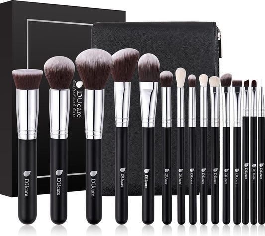 Brochas De Maquillaje 15 Pcs 