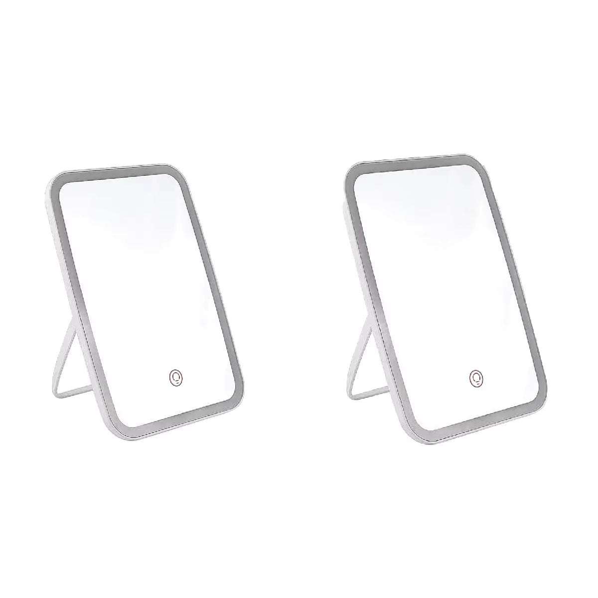 Espejo plegable con LED