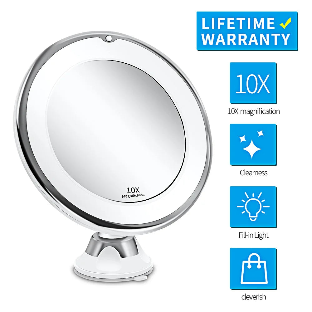 Espejo Portatil con LED