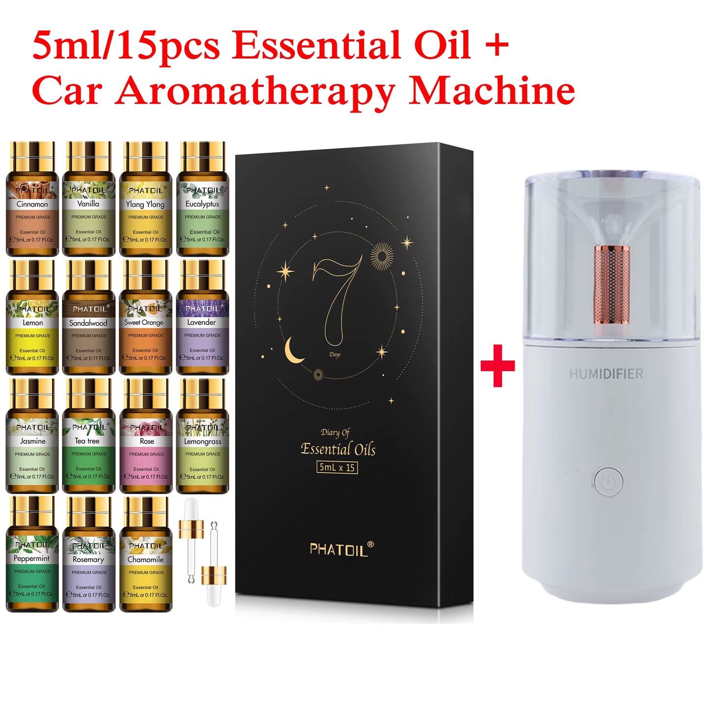 Set de Aceites Esenciales, 15pcs 